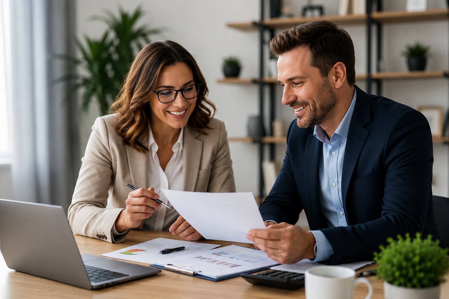 bookkeeper explaining